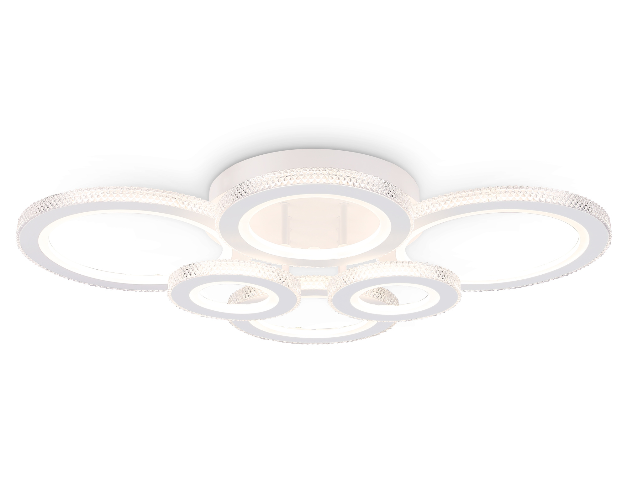 FA8874/4+2 WH белый 3000K-6400K 76W 800*570*165 (ПДУ ИК)