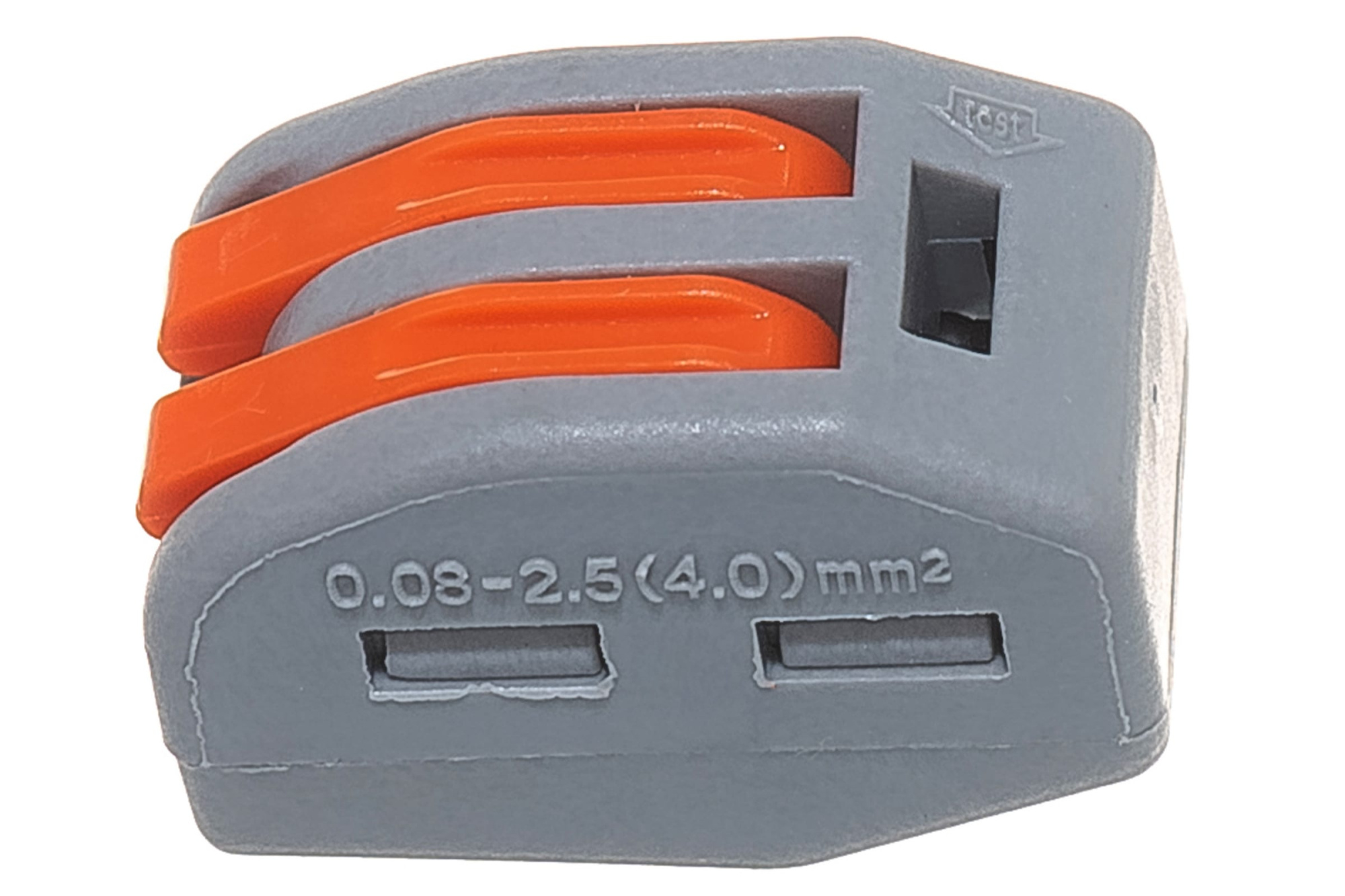 Cтроительно-монтажные клеммы 2-проводные STEKKER, LD222-412 (упак 5 шт) 32420